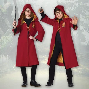 Kids Gryffindor Deluxe Quidditch Robe - Harry Potter | New - Picture 1 of 5