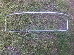 Bentley T1,Rolls Royce Silver Shadow Backlight Seal Finisher Assembly Moulding - Picture 1 of 21