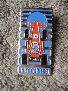 Target Scotch Race Car Lapel Hat Pin 1991 Indy Car Racing Team Tape - Picture 1 of 6