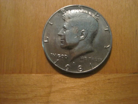 1981 D Kennedy half dollar Cover