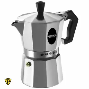 Caffettiera moka by Bialetti Morenita 1,2,3,6 Tazze macchina macchinetta Caffè - Foto 1 di 6