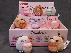 Gund NEW Pusheen COMPLETE SET OF EIGHT Patisserie Sweets Blind Box Series 23 - Picture 1 of 10