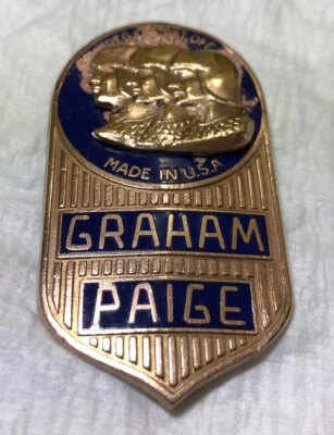 Emblema radiador Graham-Paige 1929 Foto 1 de 4