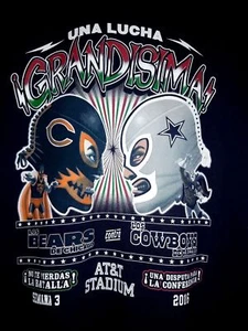 NEU NFL Dallas COWBOYS Chicago BEARS *UNA LUCHA GRANDISIMA* Spieltag T-Shirts - Bild 1 von 8