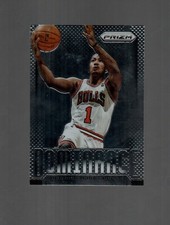 2013-14 Prizm Derrick Rose Dominance Insert #9 Chicago Bulls Cavs Memphis Tigers