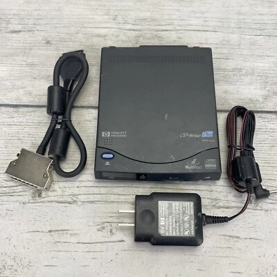 Lector de grabadora de CD HP M820 SCSI para Akai MPC 2000xl con cables Hewlett Packard Foto 1 de 4