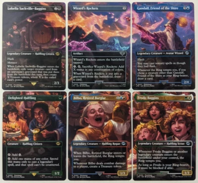 Bilbo's Birthday Party Magic the Gathering Lord of the Rings MTG COMPLETE Scene - Image 1 of 4