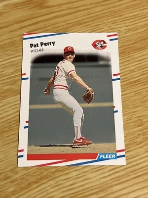 1988 Fleer #244 Pat Perry - Image 1 of 2