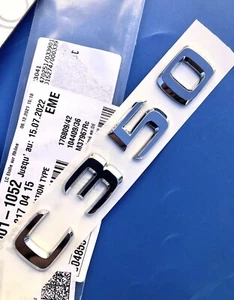 LOGO MERCEDES C350 C 350 63AMG 55AMG AMG COFFRE BADGE ORIGINAL A2198170415 - Imagen 1 de 12