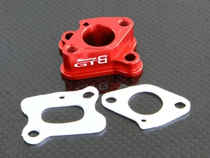 GTB Metal Intake Manifold with Gasket for RC 1/5 Car HPI km rv Baja 5b ss 5sc - Picture 1 of 6