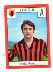 FIGUR FUSSBALLSPIELER REL 1970-71 FOGGIA MOLA NIE BEFESTIGT - Bild 1 von 2