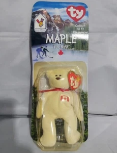 Maple The Bear 1999 McDonalds Ty Beanie Babys - Bild 1 von 2