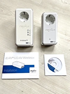 Devolo dLAN 500 AV Wireless+ ,dLAN 500 duo+ Starter Kit Powerline TOP Zustand - Bild 1 von 1