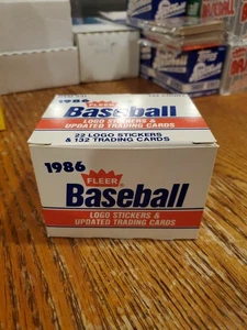 1986 Fleer Baseball Update Factory Set - 132 Cards Barry Bonds, Jose Canseco RC - Picture 1 of 3