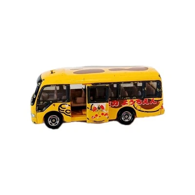 Tomica 1/89 scale Model - 118: Toyota Coaster Kindergarten Bus: Cat  - Image 1 of 4