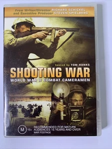 Shooting War: World War II Combat Cameramen (DVD, 2000) Tom Hanks Region 4 - Picture 1 of 3