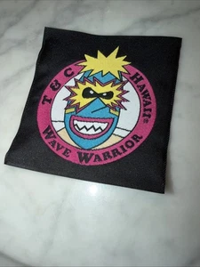Vintage 80's original T&C Surf Warrior Label Patch NOS - Picture 1 of 1