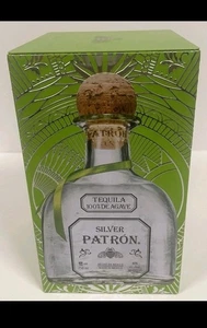 Silver Patron Limited Edition Tequila Blechdose leer Sammlerbarren NEU 2023 - Bild 1 von 5
