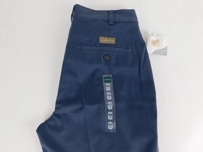 Cabelas мужской синий плиссированные повседневные брюки 30 x 30 новый - Изображение 1 из 4