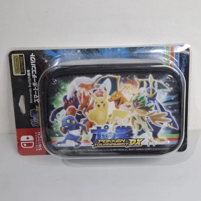 Pokken Tournament DX Pokemon Nintendo Switch Console Pouch Case Maxgames  - Immagine 1 di 4