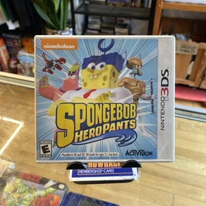 NINTENDO 3DS SPONGEBOB HEROPANTS GAME 2015 - Picture 1 of 7