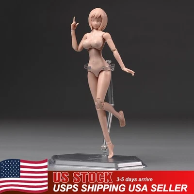 US STOCK 86TOYS T86-ST04-A 1/12 Big Breast Female Joint Pale Action Figure Body - Image 1 of 4