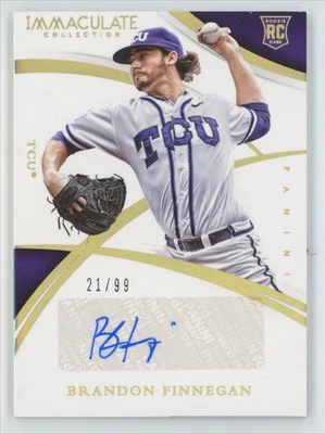 Brandon Finnegan 2015 Panini Immaculate RC automático/99 #212 Foto 1 de 2