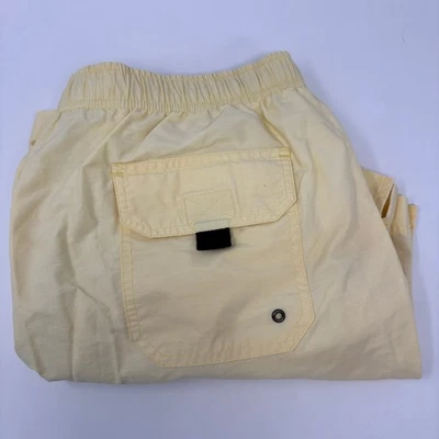 Pantalones cortos Polo Sport Ralph Lauren XL amarillo liso cintura elástica natación Foto 1 de 4