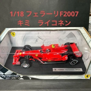 Hot Wheels F2007 1/18 Kimi Raikkonen Red Diecast Racing Car Premium Edition - Picture 1 of 2