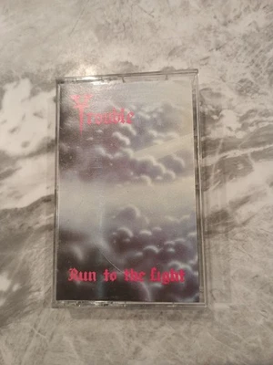 Very Rare Original  Cassette - Trouble - Run To The Light -1987 Metal Blade - Image 1 of 4