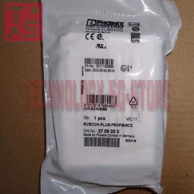 Phoenix 2708232  9-Pin Male D-SUB Connector# 1pcs New In Box - Image 1 of 4