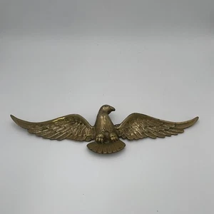 Brass Eagle Wall Hanger Vintage 18” W/brass Chain Patriotic Motorcycle - Picture 1 of 12
