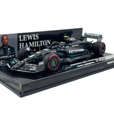 Modellino F1 Minichamps 1/43 Mercedes W14 F1 2nd Spanish Gp L.Hamilton #44 - Immagine 1 di 4
