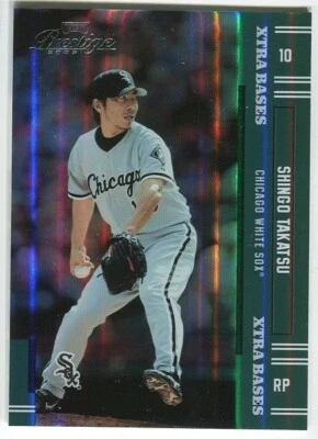 2005 Playoff Prestige Xtra Bases Green #95 Shingo Takatsu /50 Chicago White Sox - Image 1 of 2