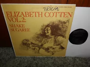 Elizabeth Cotten - Vol. 2: Shake Sugaree VINTAGE FOLKWAYS BLUES LP - Foto 1 di 5