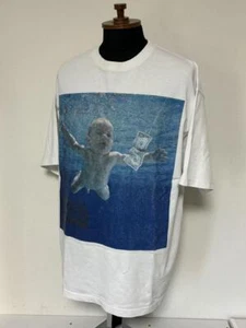 Nirvana/Nevermind/T-shirt/2022/Kurt Cobain/L/Men's/Rare/White - Picture 1 of 12