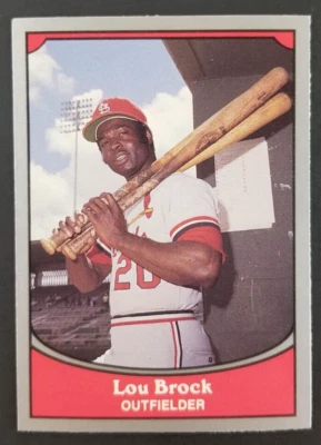 Lou Brock 1990 Pacific Baseball Card #12 (NM) - Image 1 of 2