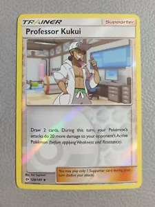 Professor Kukui Reverse Holo | MINT | Sun & Moon 128/149 | Pokemon - Picture 1 of 2