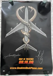 Snakes on a Plane x2 Cast Signed 27x40 Poster PSA/DNA Samuel L Jackson Dir Ellis - Picture 1 of 9