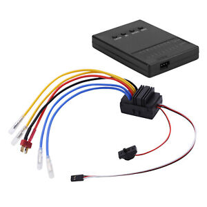 880 Dual Brushed Waterproof 80A ESC Speed Controller for 1/8 RC Crawler