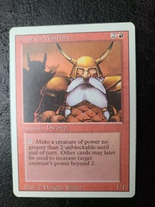 Zwergenkrieger, Revised Edition, Magic the Gathering MTG  - Bild 1 von 2
