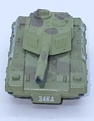 MICRO MÁQUINAS TANQUE MILITAR M1A1 Abrams verde camuflaje Foto 1 de 4