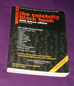 The Celebrity Black Book 2006 Deluxe Edition - Contact Addresses for the Famous - Picture 1 of 2
