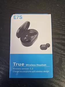 Auriculares inalámbricos verdaderos E7S (nuevos) - Imagen 1 de 4
