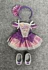 American Girl Wellie Wisher Ballet Costume Outfit Purple Showtime Adult Owned