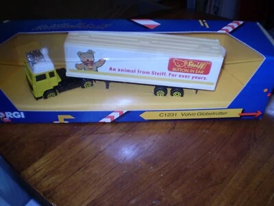 Remolque tractor Corgi Volvo Globetrotter C1231 Steiff Bears semirremolque nuevo como nuevo Foto 1 de 3