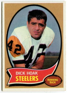 1970 Topps #28 Dick Hoake Pittsburgh Steelers - Imagen 1 de 2