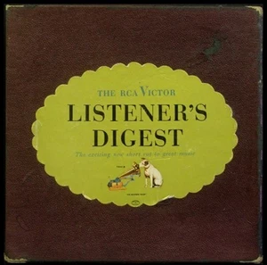 The RCA Listener's Digest - Set of 10 EP 45 RPM - 1954 w/Booklet & Two Bonus EPs - Picture 1 of 1