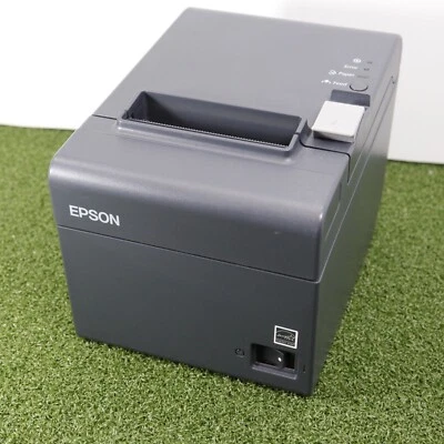 Epson TM-T20 M249A Compact Thermal POS Receipt Printer Serial TESTED No Cords - Image 1 of 4