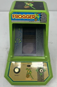 Sega Frogger Vintage 1982 Mini Tabletop Arcade Handheld Video Game - USED *READ* - Picture 1 of 11